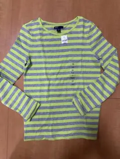 ギャップキッズ　ストライプ長袖カットソー 160 150