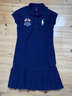 ラルフローレン☆ビックポロ☆size150☆ワンピース☆ネイビー☆
