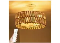 シーリングファンライト LED 暖色 3灯【2026年限定・和風・手編み】 シーリングファンライト LED 【2026年限定・和風・手編み】 - メルカリ