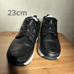 ノースフェイス　ヌプシトラクションライトチャッカ　レザー　23cm ブラック