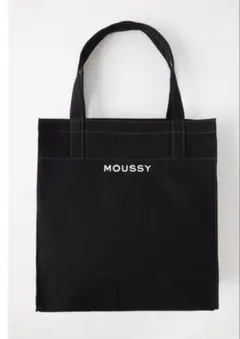 MOUSSY ブラック トートバッグ