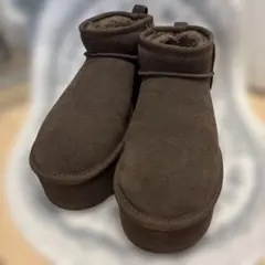 美品☆UGG ダークブラウン ムートンブーツ 26cm