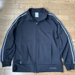 adidas ジャージ ジャケット 黒 Sサイズ
