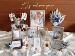 ❤︎海リゾート青結婚式可愛いミールヘーデンウェルカムスペースまとめ売りウェディング