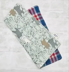 6重ガーゼ⭐︎ハンカチ　ハンドメイド　20×20 [NO.306]