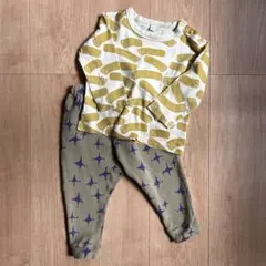 【MARKEY'S】マーキーズ ソウガラ マカロニ柄 星柄 90 男の子