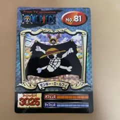 観賞用】ワンピースカード ドジャース モンキー・D・ルフィ - メルカリ