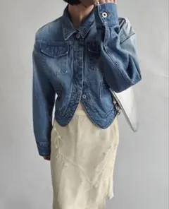 IO 着用VALLAD LONER ダークブルーストレート(フレア)デニム | Mercari