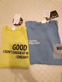 新品 Blue Mart 半袖Tシャツ 2枚セット