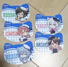 アイドリッシュセブン　ナンジャタウン　猫型　ダイカットイラストシート