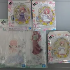 一番くじ 五等分の花嫁 五つ子ハネムーン G賞 メモリアルアクリルスタンド 他