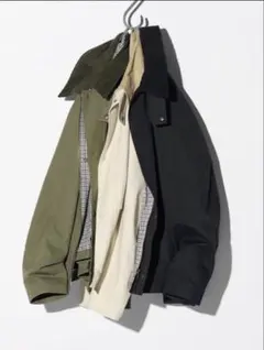 ユニクロ　ユーティリティショートブルゾン　XL 黒のサムネイル