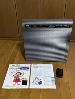 東芝 TOSHIBA 空気清浄器(卓上用)CAF-320 本体、リモコン、取説のサムネイル