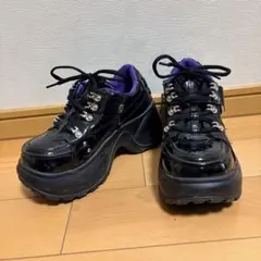 YOSUKE ヨースケ 厚底 レースアップ スニーカー