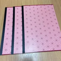 鬼滅の刃 禰豆子 ねずこ　ノート3冊　ダイソー
