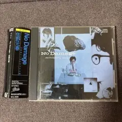 佐野元春CD『NO DAMAGE』帯付き　3500円盤面