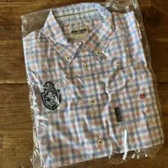 Lupo di Mare シナコバ　チェック　半袖シャツ　新品　Lのサムネイル