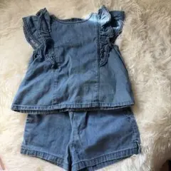 petitmain デニムセットアップ