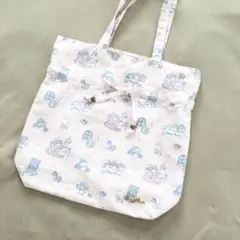 チアリーチャム ベッドタイムシリーズ 巾着トートバッグ