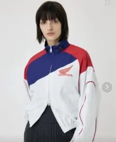 美品 moussy マウジー HONDA SHORT トラックジャケット