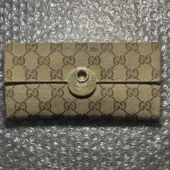 GUCCI GGパターン 長財布 ベージュ/ピンクのサムネイル
