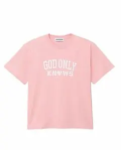 GOD ONLY KNOWS Tシャツ ピンク　Sサイズ 2026年最新】GODONLYKNOWSの人気アイテム - メルカリ