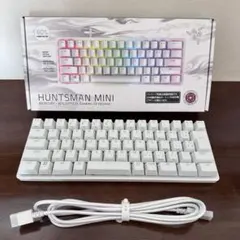 Razer Huntsman Mini ホワイト 60% 赤軸