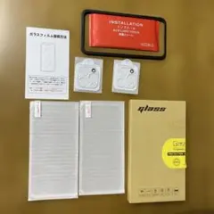iPhone 15 Pro Max ガラスフィルム 2枚　カメラフィルム2枚