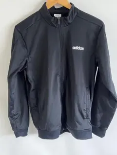 新品タグ付き　adidas アディダス ジャージ　ジップ　ブラック Lサイズ