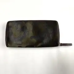 ポールスミス 長財布　迷彩　カモフラ　財布　メンズ　Paul Smith