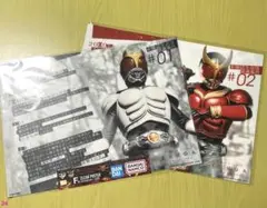仮面ライダー クウガ 25th 一番くじ クリアポスター (2種)