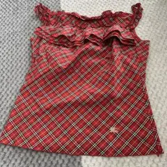 Burberry ブルーレーベル キャミトップス38サイズ ノバチェック 美品