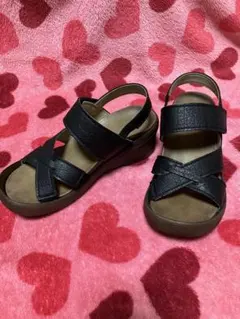 Re:getA サンダル ブラックのサムネイル