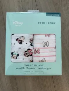 【新品未使用】Disney baby aden + anais おくるみ2枚