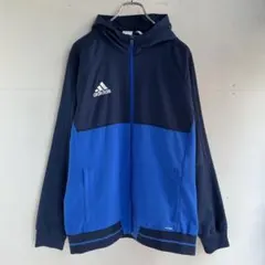 adidas ジップジャケット ツートンカラー アディダス スポーツウェア 古着のサムネイル