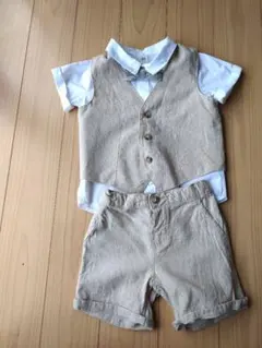 H&M タキシード風セット 80cm