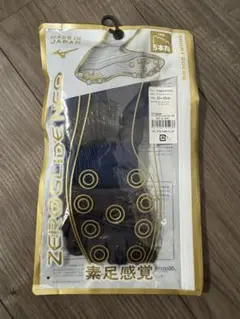 新品未使用Mizunoミズノゼログライドネオ　ネイビー　サッカー5本指ソックス
