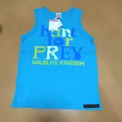 タンクトップ 140cm 青