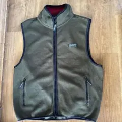 patagonia club カーキ　フリースベスト　SIZE ＬＬ