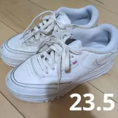 Reebok リーボック 厚底ホワイトスニーカー