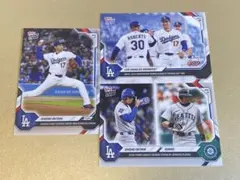 ね*1様 Topps NOW 大谷翔平 山本由伸 ドジャース 入団会見カード