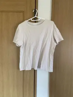 レディース 半袖 Tシャツ ベージュ シンプル