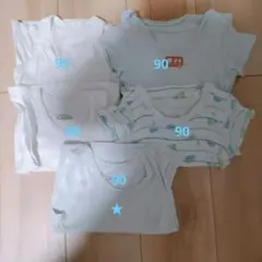 西松屋ベビー 肌着 5枚セット（90cm.95cm）