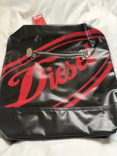 【新品・未使用品】Diesel リュック 黒/赤
