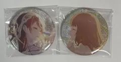 プロセカ　グリッター缶バッジ　9B 10B 花里みのり　2点