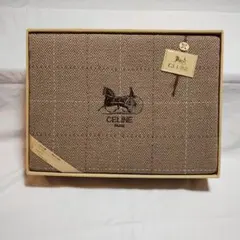 w2M44T【未使用】 CELINE セリーヌ こたつ上掛 200×200 2025年最新セリーヌこたつ上掛けの人気アイテム - メルカリ
