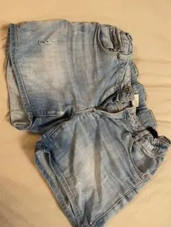 デニムショートパンツ　ZARA