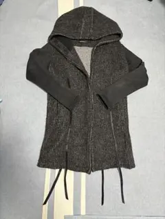 14th Addiction ブラックパーカー フード付き 14th Addiction パーカー ブラック レディース 14th Addiction