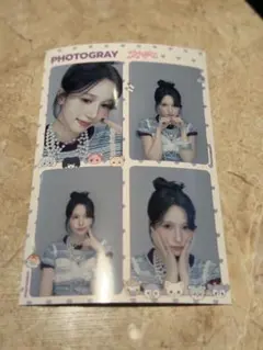 TWICE PHOTOGRAY 4컷 포토카드 미나 MINA 프리클라