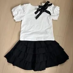 kate spade new york リボン付きTシャツとフリルスカート100のサムネイル